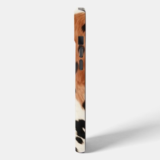 Coques Case-Mate iPhone Vachette animale à la crème Brown (Verso / Gauche)