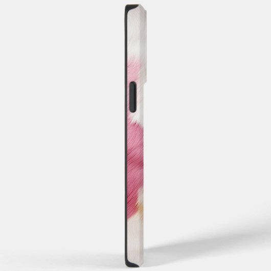 Coques Case-Mate iPhone Vachette blanche rose pâle (Verso / Droite)