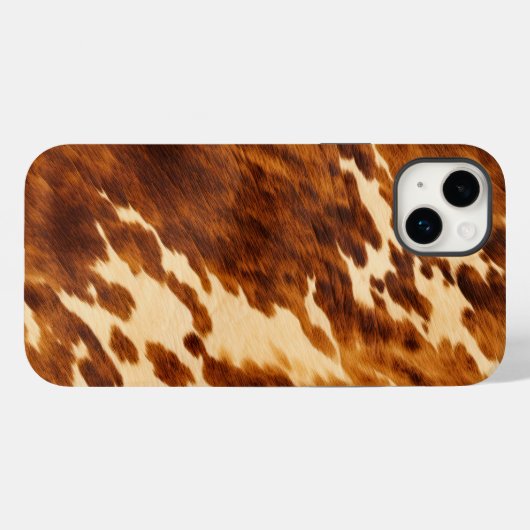 Coques Case-Mate iPhone Vachette Brown (Verso (horizontal))