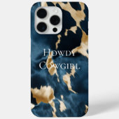 Coques Case-Mate iPhone Vachette dorée Brown de l'Ouest (Verso)