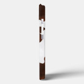 Coques Case-Mate iPhone Vachette Faux Cuir Occidental Repéré Personnalisé (Verso / Gauche)