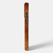 Coques Case-Mate iPhone Vachette noire Brown du sud-ouest (Verso / Gauche)