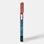 Coques Case-Mate iPhone Vague Abstrait de Vague Arc-en-ciel (Verso / Droite)