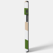 Coques Case-Mate iPhone Vague blanche, sable et palme verte (Verso / Gauche)