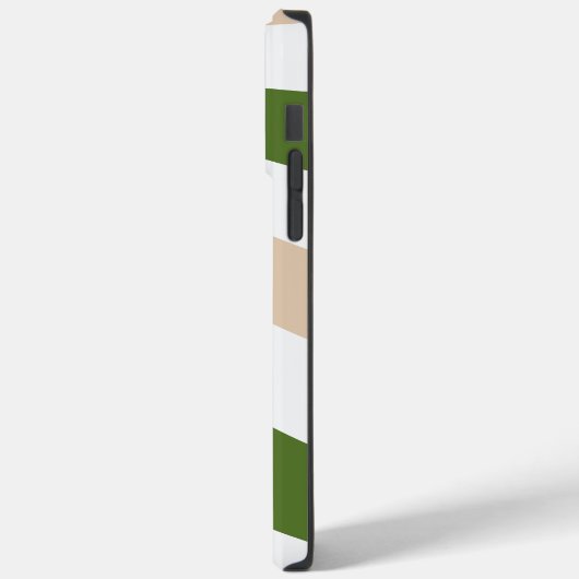 Coques Case-Mate iPhone Vague blanche, sable et palme verte (Verso / Gauche)