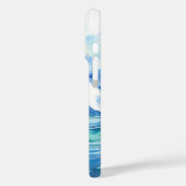 Coques Case-Mate iPhone Vague d'aquarelle de l'île Kai Aloha (Verso / Gauche)