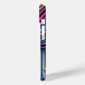 Coques Case-Mate iPhone Vague de arc-en-ciel (Verso / Gauche)