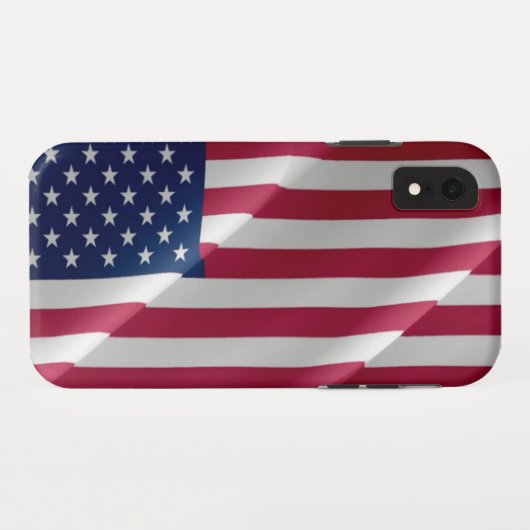 COQUES Case-Mate iPhone VAGUE DE DRAPEAU AMÉRICAIN (Dos (Horizontal))