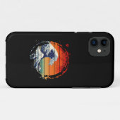 COQUES Case-Mate iPhone VAGUE DE KANAGAWA COUCHER DE SOLEIL RÉTRO (Dos (Horizontal))
