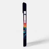 Coques Case-Mate iPhone Vague de Surf rétro Sunset (Verso / Gauche)