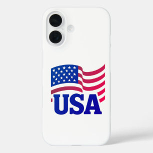 Coques iPhone 16 Vague d'unité américaine