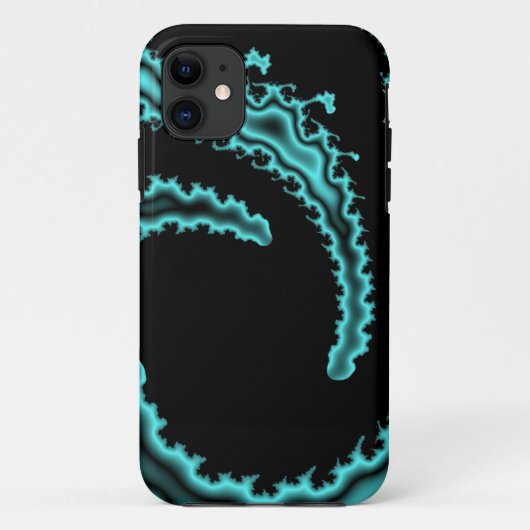 Coques Case-Mate iPhone Vague marémotrice turquoise (Dos)