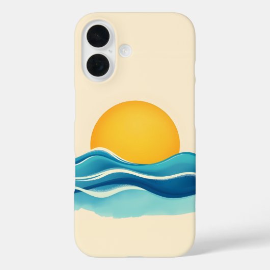 Coques Case-Mate iPhone Vague Sun & Surf (Verso)