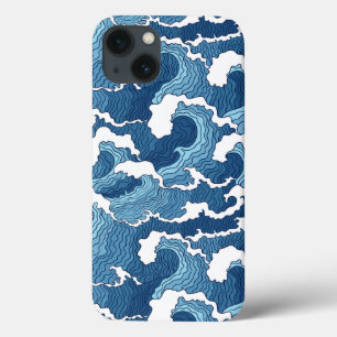 Coques Pour iPhone Vagues Abstraites