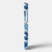Coques Case-Mate iPhone Vagues Abstraites (Verso / Gauche)