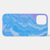 COQUES Case-Mate iPhone VAGUES ABSTRAITES PASTEL ET BLEU (Verso (horizontal))