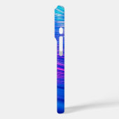 Coques Case-Mate iPhone Vagues Abstraites vibrantes Design esthétique mode (Verso / Gauche)