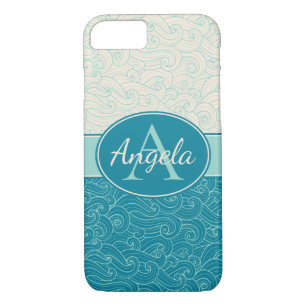 Case-Mate iPhone Case Vagues Aqua personnalisées