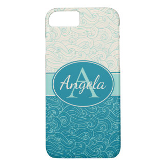 Case-Mate iPhone Case Vagues Aqua personnalisées