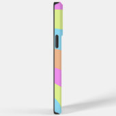 Coques Case-Mate iPhone Vagues arc-en-ciel Pastel (Verso / Droite)