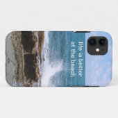 Coques Case-Mate iPhone Vagues au cas de l'iPhone 5 de plage (Dos (Horizontal))