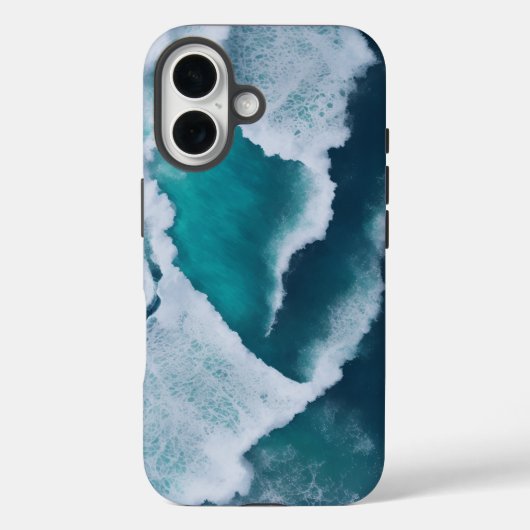Coques Case-Mate iPhone vagues au milieu de la mer (Verso)
