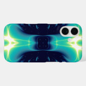 COQUES Case-Mate iPhone VAGUES BLANCHES AQUA BLEU TURQUOISE (Verso (horizontal))