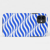 Coques Case-Mate iPhone Vagues Bleues (Dos (Horizontal))