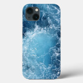 Coques Case-Mate iPhone Vagues bleues (Verso)