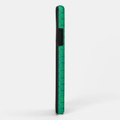 Coques Case-Mate iPhone Vagues bleues (Dos/Droite)