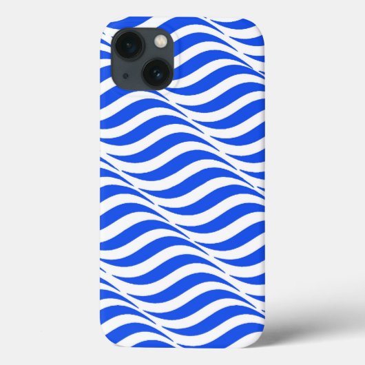 Coques Case-Mate iPhone Vagues Bleues (Verso)
