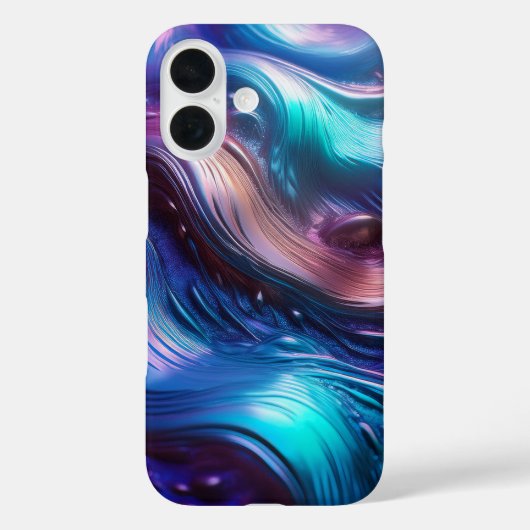 Coques Case-Mate iPhone Vagues Colorées (Verso)