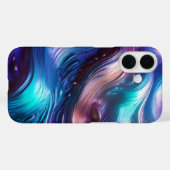 Coques Case-Mate iPhone Vagues Colorées (Verso (horizontal))