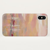 Coques Case-Mate iPhone Vagues de cramoisi (Dos (Horizontal))