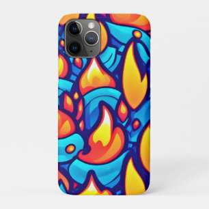 Case-Mate iPhone Case Vagues de feu Art Abstrait