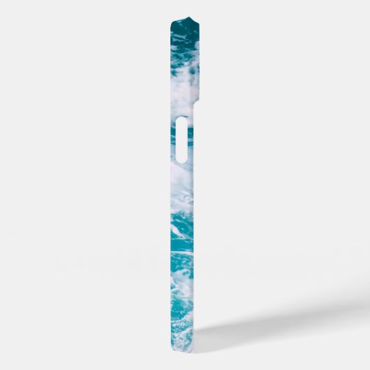 Coques Case-Mate iPhone Vagues de l'océan bleu (Verso / Droite)