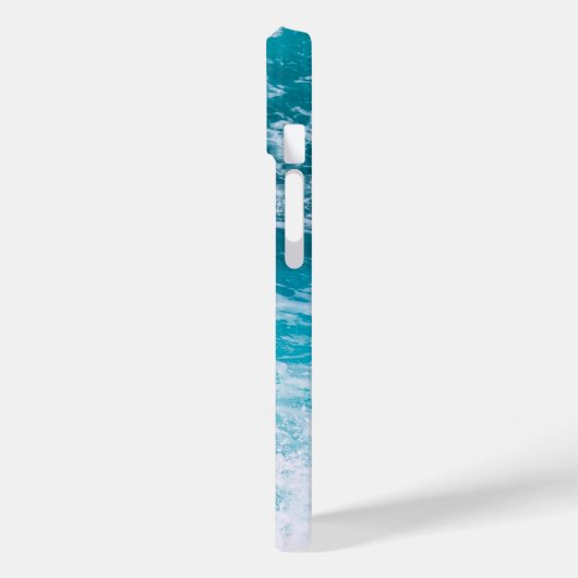 Coques Case-Mate iPhone Vagues de l'océan bleu (Verso / Gauche)