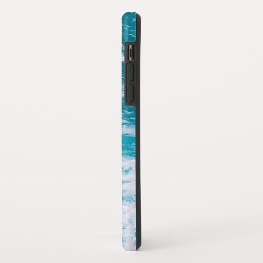 Coques Case-Mate iPhone Vagues de l'océan bleu (Dos/Gauche)