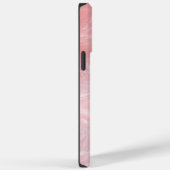 Coques Case-Mate iPhone Vagues de l'océan rose blush (Verso / Droite)