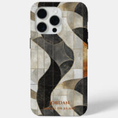 Coques Case-Mate iPhone Vagues de marbre abstrait – Design Élégance Terrie (Verso)