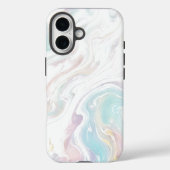 Coques Case-Mate iPhone Vagues de marbre doux (Verso)