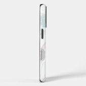 Coques Case-Mate iPhone Vagues de marbre doux (Verso / Droite)