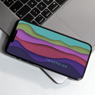 Case-Mate iPhone Case Vagues de montagne de couleur personnalisée