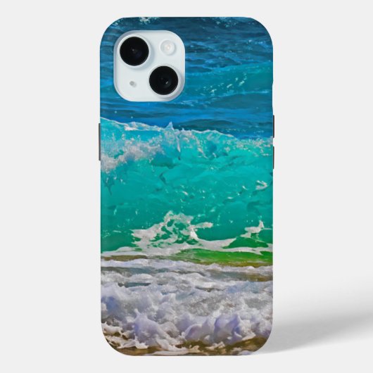 Coques Case-Mate iPhone Vagues de plage (Verso)