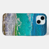 Coques Case-Mate iPhone Vagues de plage (Verso (horizontal))