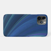 Coques Case-Mate iPhone Vagues de sable doux bleu et vert (Dos (Horizontal))