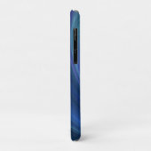 Coques Case-Mate iPhone Vagues de sable doux bleu et vert (Dos/Gauche)