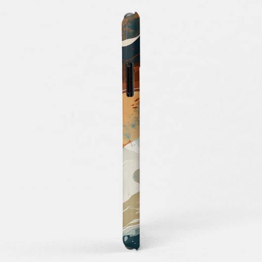 Coques Case-Mate iPhone Vagues de sérénité (Dos/Droite)