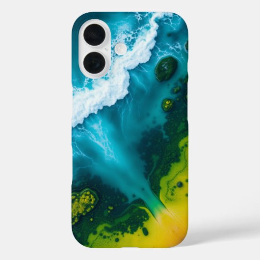 Coques Case-Mate iPhone Vagues de tranquillité : une vue paisible (Verso)