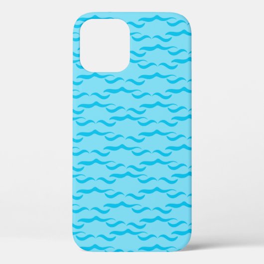 Coques Case-Mate iPhone Vagues d'eau de mer bleu pastel Océan paisible (Verso)